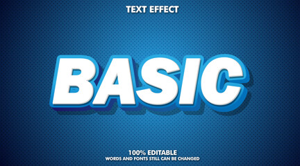 fully customizable 3d text effect