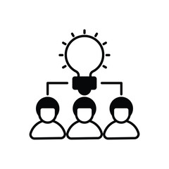 Brainstorm vector icon