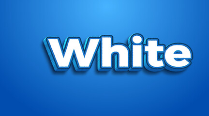 fully customizable 3d text effect