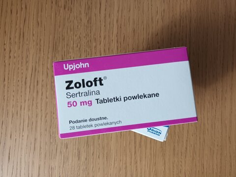 Zoloft medicine against anxiety and depression