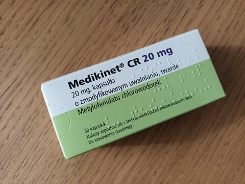 Medikinet brand medicine against depression