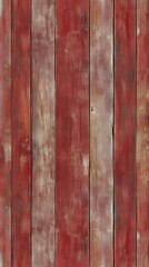 Fototapeta premium Vintage Red Barnwood Texture: Rustic Wooden Wall Design for Interior or Exterior