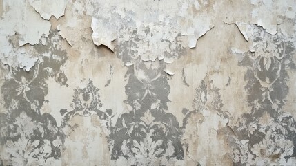 Weathered and Textured Vintage Wall Background