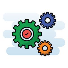 Development vector icon