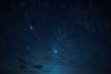 Blue night starry sky, space, background for screensaver. Astrology, horoscope, zodiac signs Generative AI