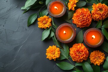 A group of colorful candles positioned on a table, ideal for party decor or special events