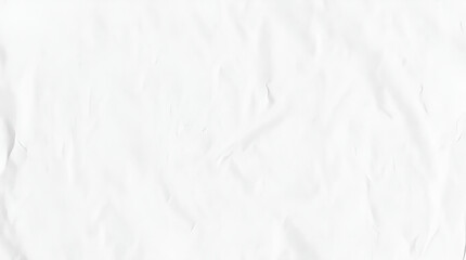 Obraz premium Blank white creased crumpled texture white background white paper creased poster white texture background 