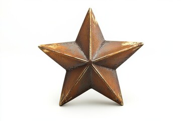 Obraz premium Rustic Distressed Star Decor