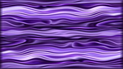 Abstract Purple Wave Pattern: Digital Art