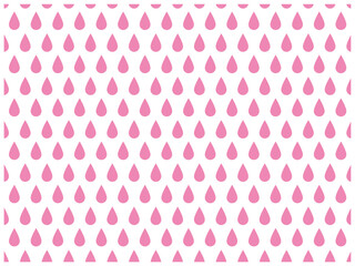 水滴・パターン・ピンク