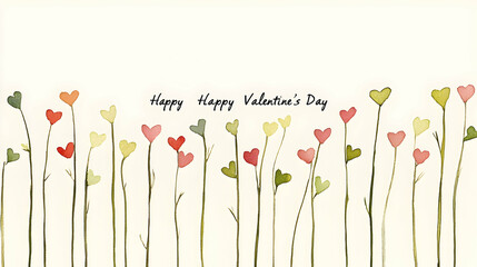 A Valentine's Day greeting card