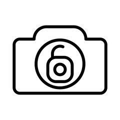 camera lock open