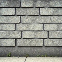 Obraz premium Stunning Concrete Block Wall Background - High Definition