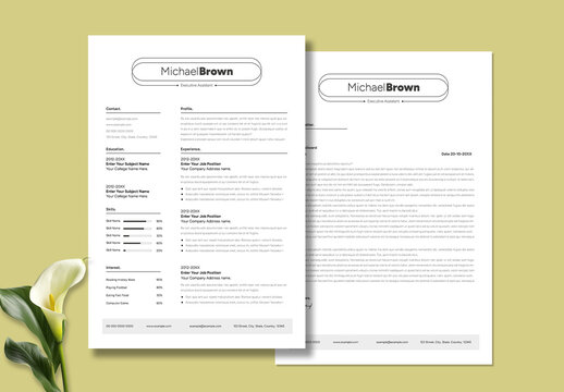 Clean Resume Layout