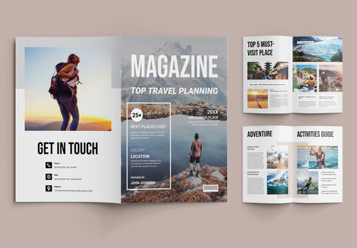 Travel Magazine Template