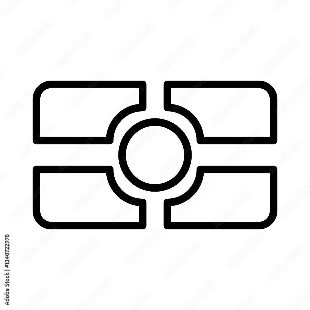 Poster camera metering matrix