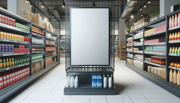 3D PDV wobbler for points of sale and promotion on shelves. Ideal for catalogs, informational and advertising material and media.3d illustration.	