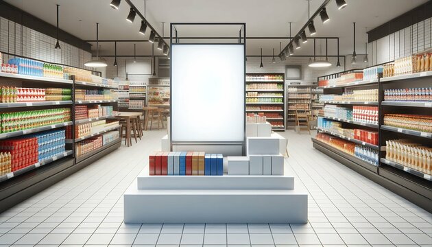 3D PDV wobbler for points of sale and promotion on shelves. Ideal for catalogs, informational and advertising material and media.3d illustration.	