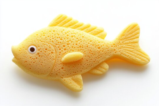 Charming Yellow Sponge Fish