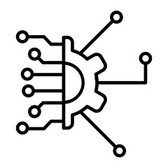 Intelligence Data.line icon