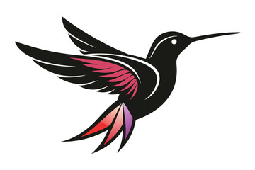 hummingbird and flower