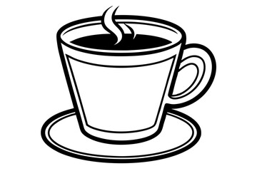 cup of coffee with milk