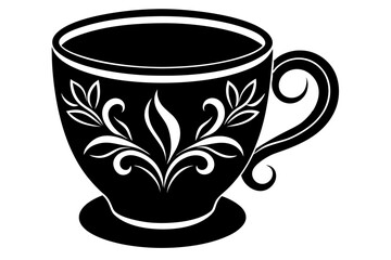 coffee cup isolated on white