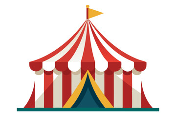 circus tent vector illustration