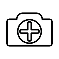 camera plus vector icon