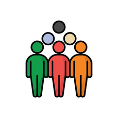 Team Leader vector icon