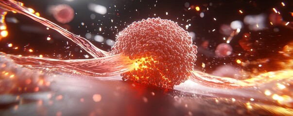 Dynamic visualization of cellular activity.