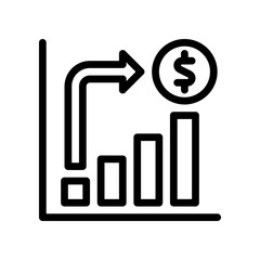 wealth line icon