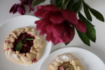 Bouquet of colourful spring flowers