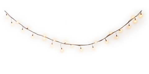 PNG String lights lighting decorative decoration.