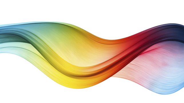 yellow red green blue gradient smooth gradient texture. transparent background, png