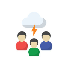 Brainstorm vector icon