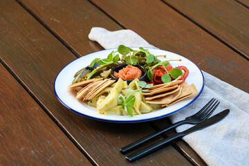 Vegetarian antipasto platter