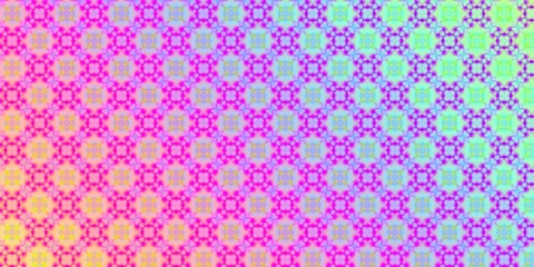 Vibrant, Repeating Pattern with Gradient Colors
