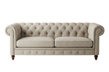 sofa isolated on white background Including clipping path