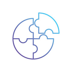 Solution vector icon