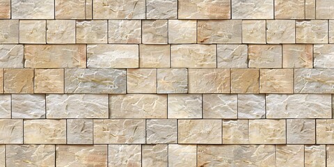 Natural stone wall texture background for interior or exterior design.
