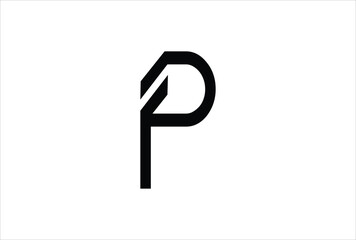 Elegant Letter P logo Vector Template Initial Letter P Logo Design. Creative And Modern P logo