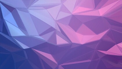 Obraz premium abstract 3d texture blue pink crystal glass background illustration faceted texture with gradient macro panorama wide panoramic polygonal wallpaper generative ai