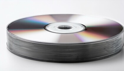 cd dvd white background