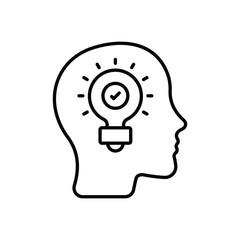 Creativity vector icon