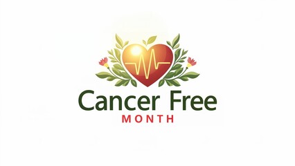 Fototapeta premium Cancer Awareness Logo Design