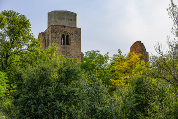 Araca (Hungarian: Aracs) is a medieval Romanesque church ruin located about 12 km of Novi Becej, Serbia.