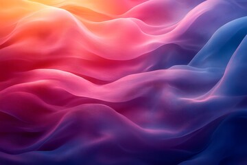 Obraz premium Abstract Colorful Waves Flowing Seamlessly