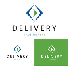 logistics logo icon illustration vector design  distribution symbol  delivery of goods  economy  finance