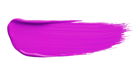 pink paint brush stroke isolated. color paint on transparent background. png
